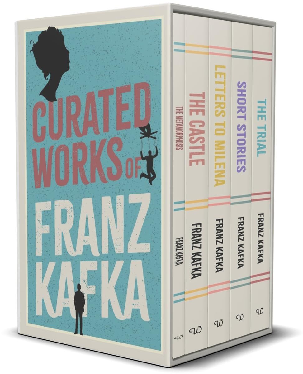 Curated Works of Franz Kafka (5 Books Set) | Paperback Box Set | Classic Literature Collection