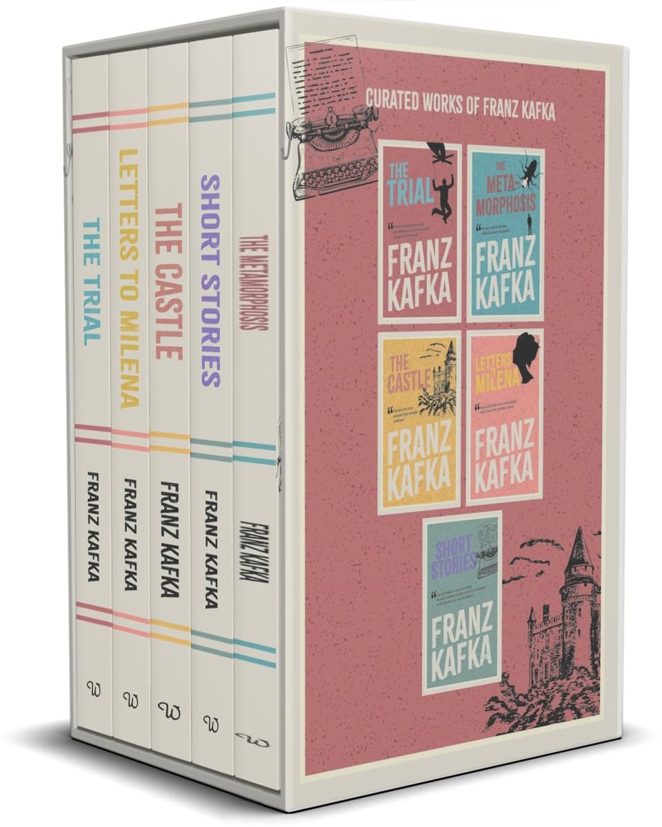 Curated Works of Franz Kafka (5 Books Set) | Paperback Box Set | Classic Literature Collection - Image 2