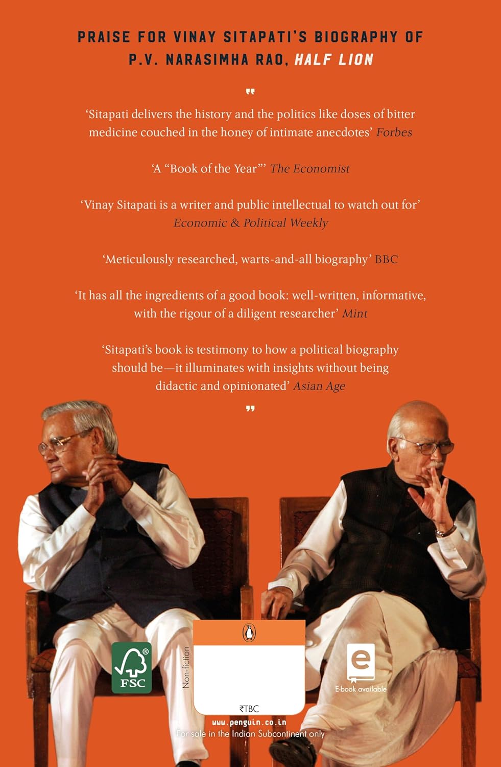 Jugalbandi: The BJP Before Modi by Vinay Sitapati | Hardcover | Indian Politics & Leadership Book - Image 2