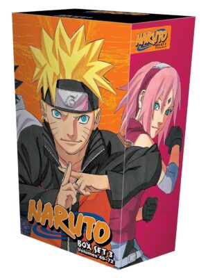 Naruto Box Set 3 Vol 49–72 by Masashi Kishimoto | Final Manga Collection | Complete Naruto Series Ending | Paperback Box Set
