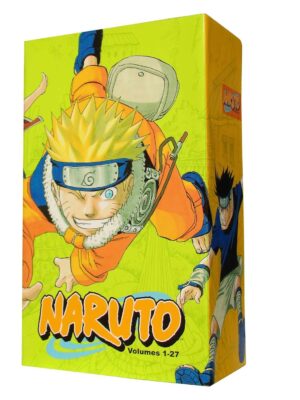 Naruto Box Set Vol 1–27 by Masashi Kishimoto | Complete Manga Collection | Paperback Box Set