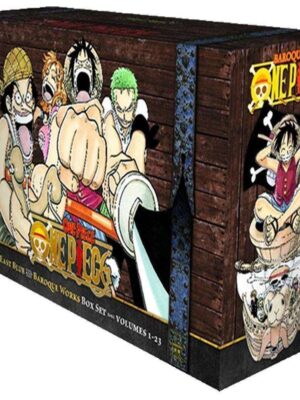 One Piece Box Set Vol 1 (Volumes 1–23) by Eiichiro Oda | Manga Collection with Premium Extras | Anime Adventure Series | Paperback Box Set