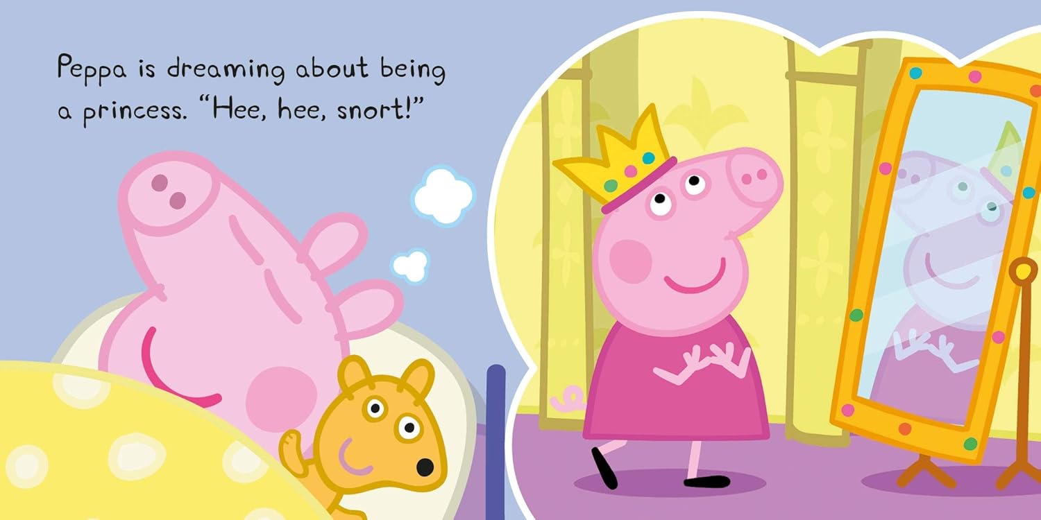 Peppa Pig Bedtime Little Library | Kids Board Book Set for Bedtime Stories - Image 3