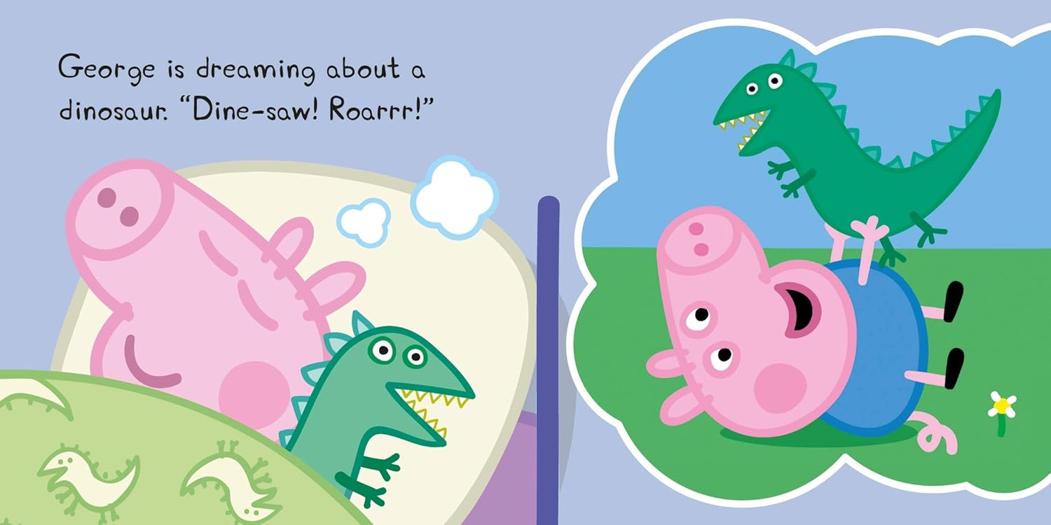 Peppa Pig Bedtime Little Library | Kids Board Book Set for Bedtime Stories - Image 4