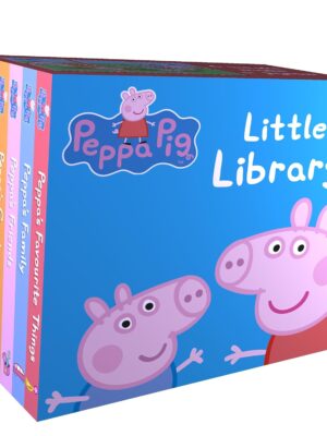 Peppa Pig Little Library | Kids Board Book Set for Early Learning & Fun