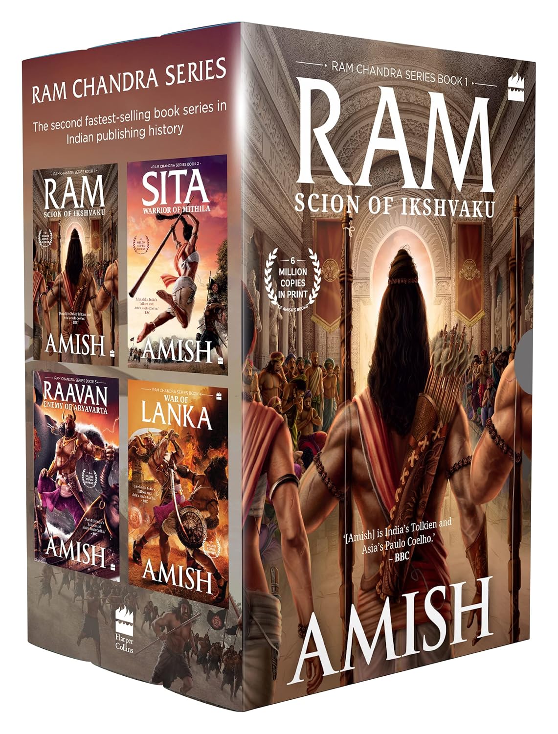 Ram Chandra Series Box Set (4 Books) by Amish Tripathi | Complete Collection