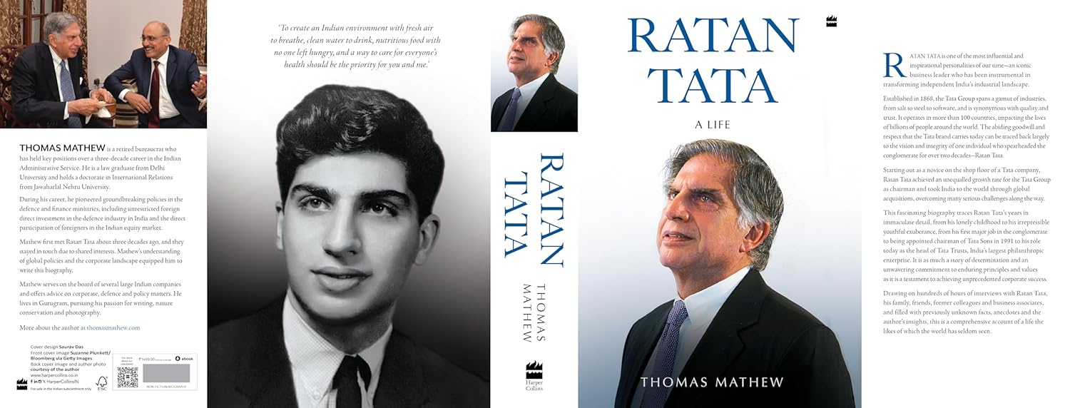 Ratan Tata: A Life by Thomas Mathew | Hardcover | Biography of an Indian Business Icon - Image 5