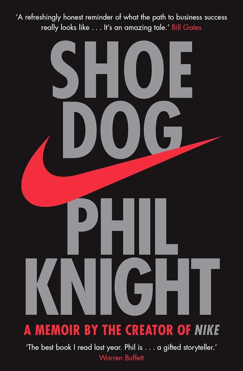 Shoe Dog by Phil Knight | Paperback | Memoir of Nike Founder | Business Bestseller