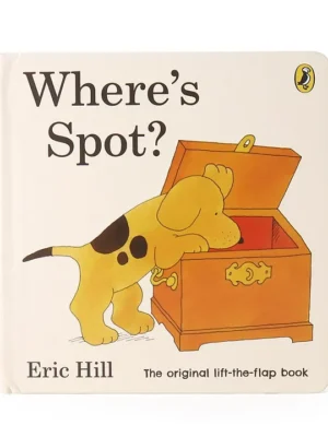 Where’s Spot? by Eric Hill | Interactive Lift-the-Flap Board Book for Kids