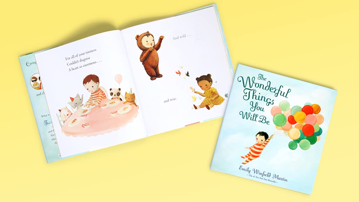 The Wonderful Things You Will Be by Emily Winfield Martin | Beautiful Kids Gift Book (Hardcover) - Image 2